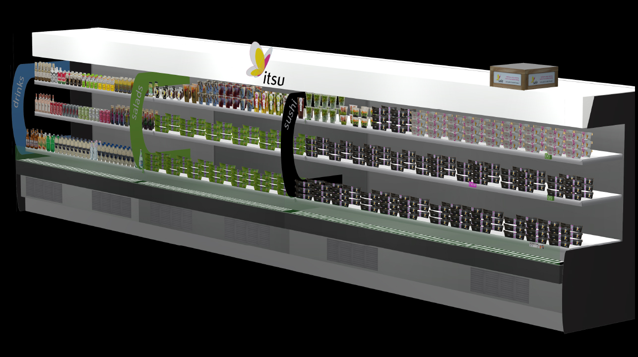 Fridge Food Planogram Example Planogram Template