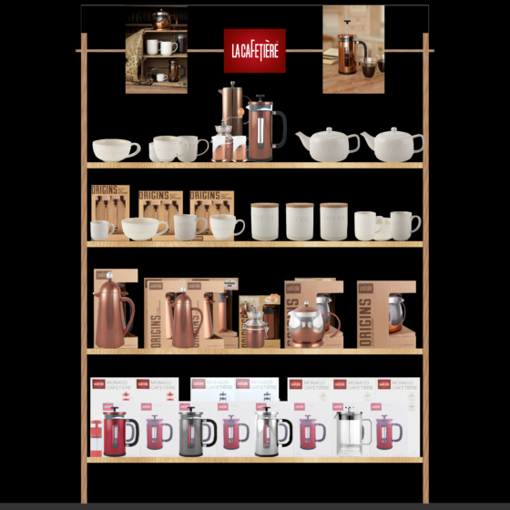 2D Kitchenware Planogram Template