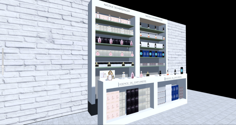 Perfume 3D Planogram Example Planogram Template